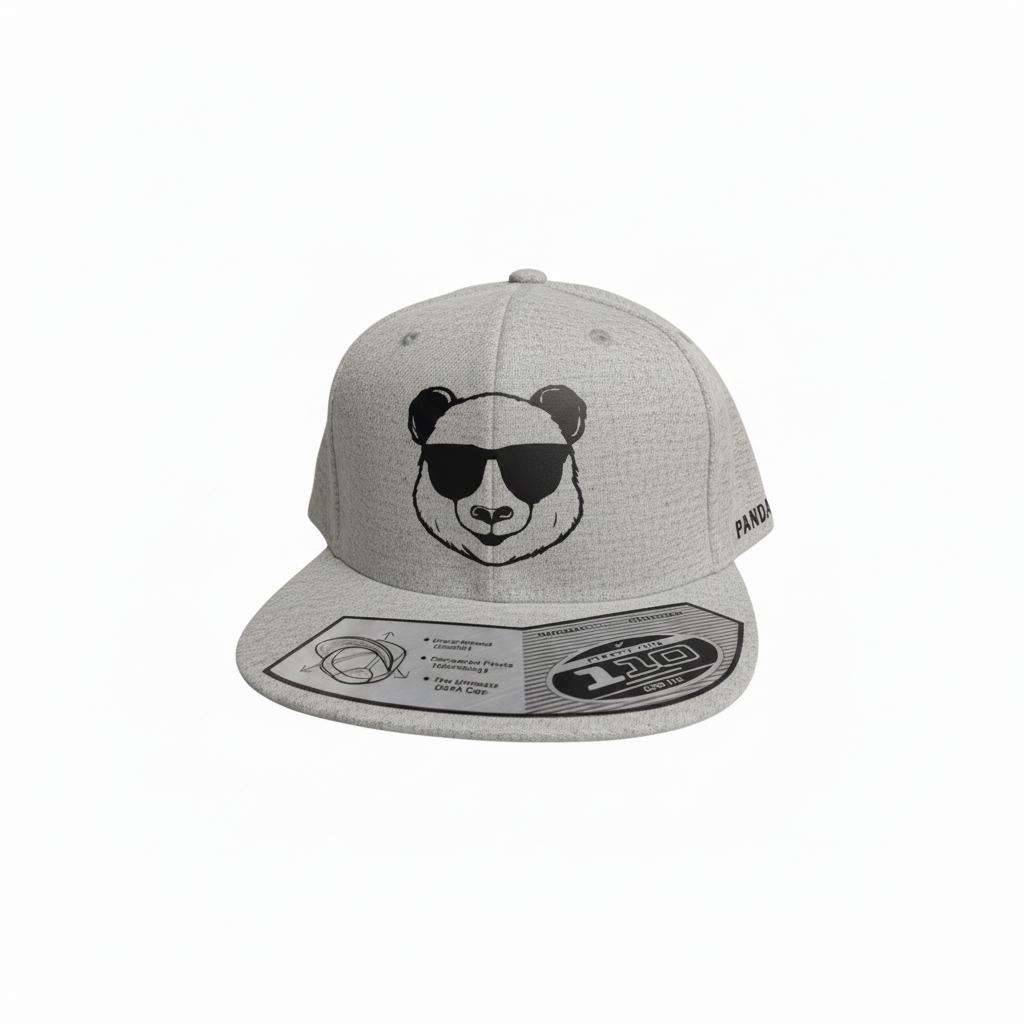 Heather Grey Flat Brim