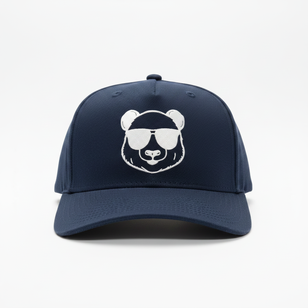 Navy Curved Brim Flexfit
