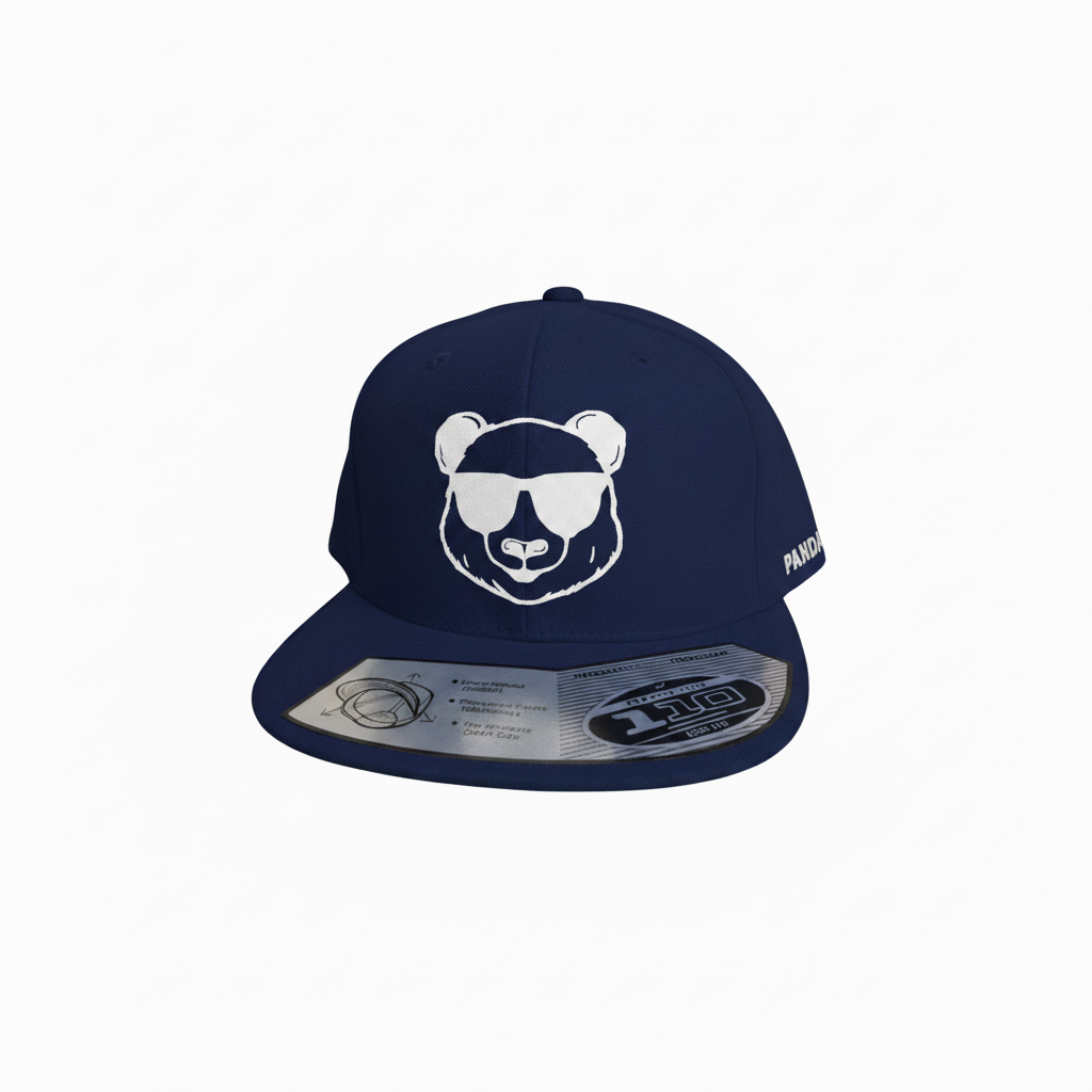 Navy Flat Brim