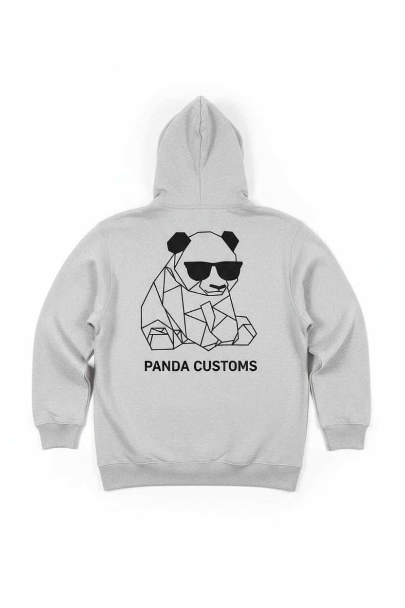 Zip Up Shattered Hoodie Back