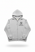Zip Up Shattered Hoodie Front